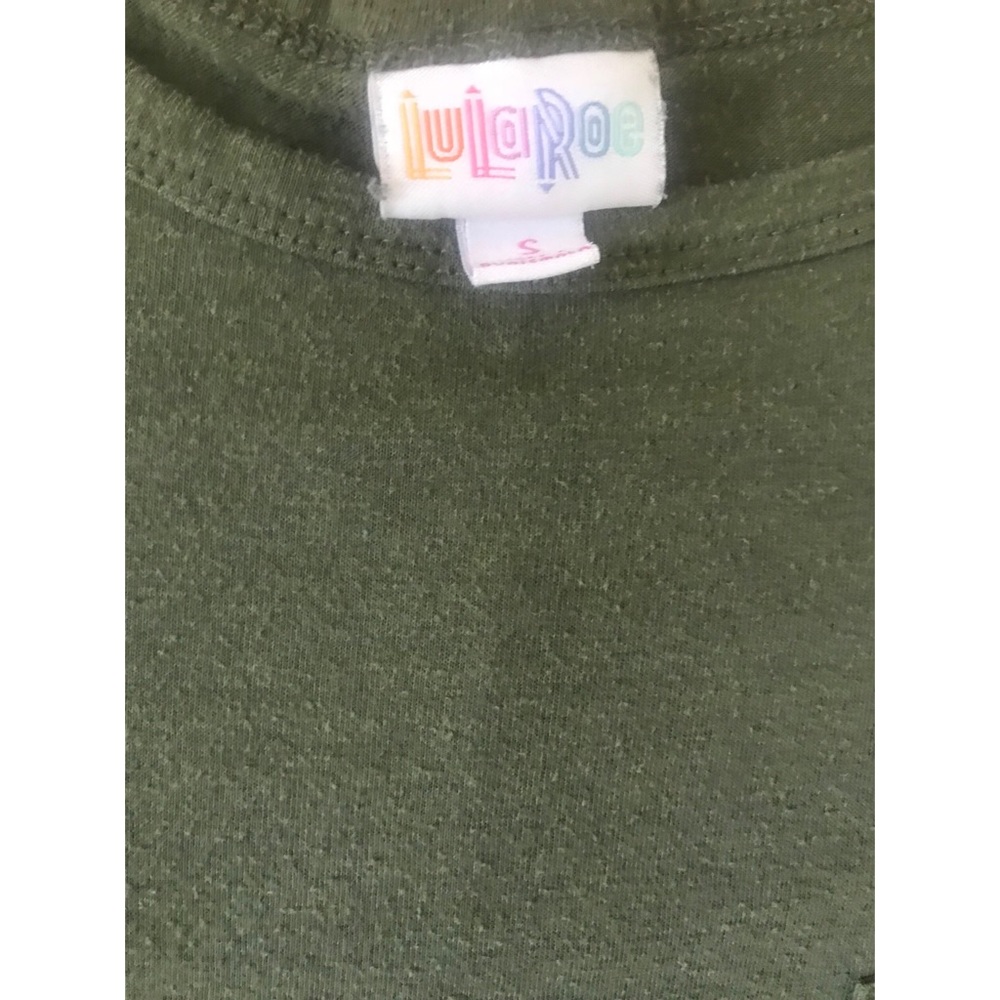 Lularoe Olive Green Carly - Picture 5 of 5